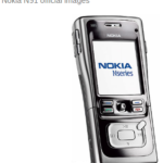 قاب نوکیا N91 فلزی اصلی کامل رنگ نقره ای